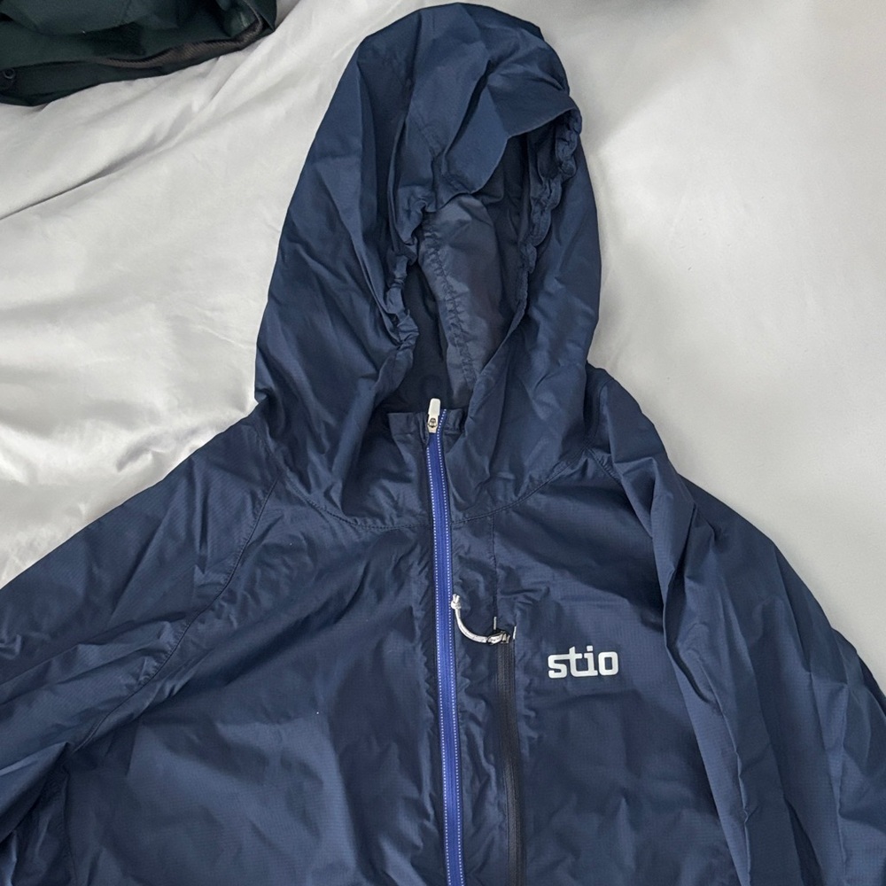 Stio Blue windbreaker